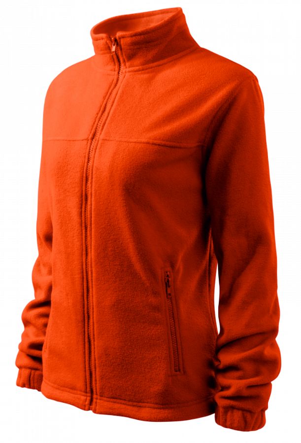 Mikina fleece dámská oranžová 504 vel. M - Obrázek Mikina fleece dámská oranžová 504 vel. M - Obrázek
